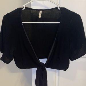 Solemio Cropped Blouse